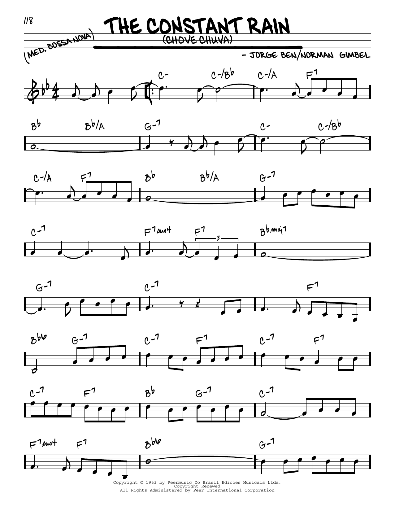 Produktgalerie: Seite 1 von 1 The Constant Rain (Chove Chuva), Norman Gimbel