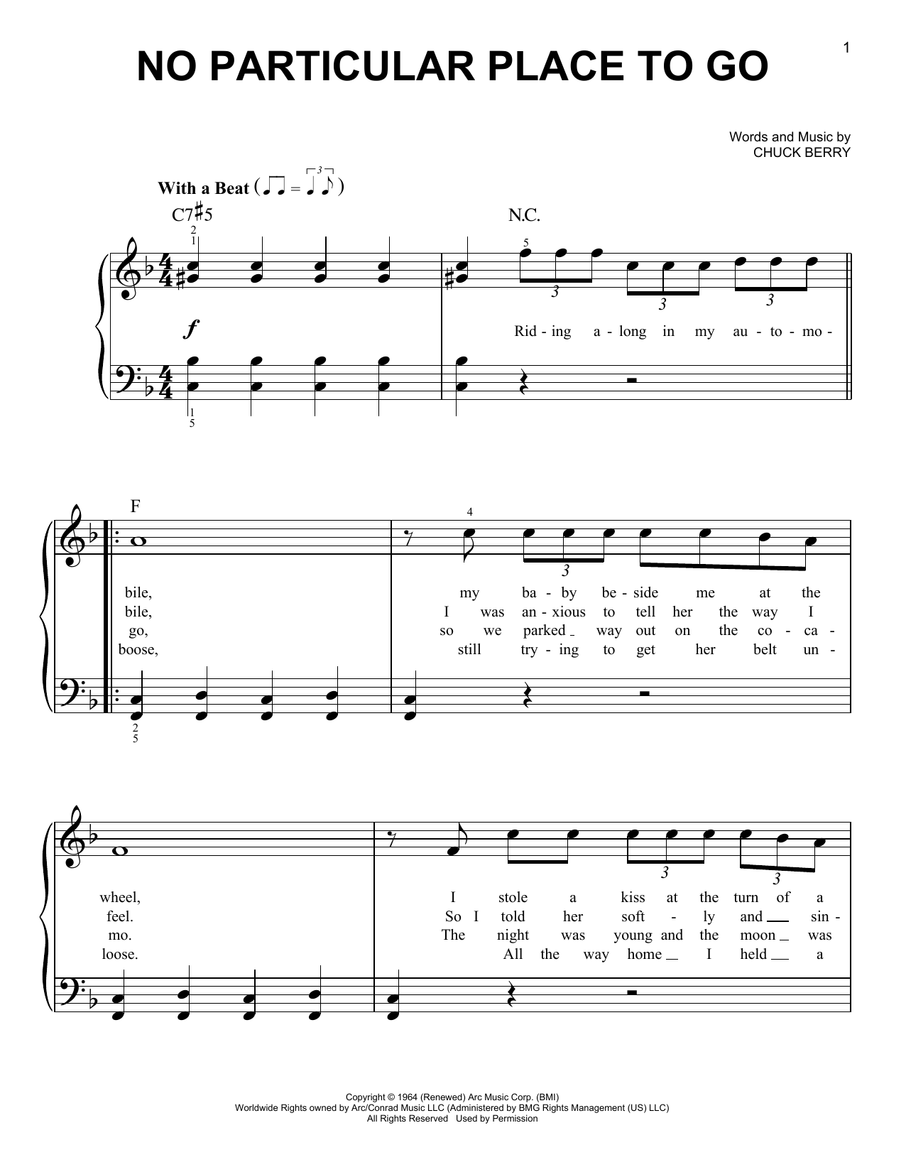 Produktgalerie: Seite 1 von 1 No Particular Place To Go, Chuck Berry, Klavier