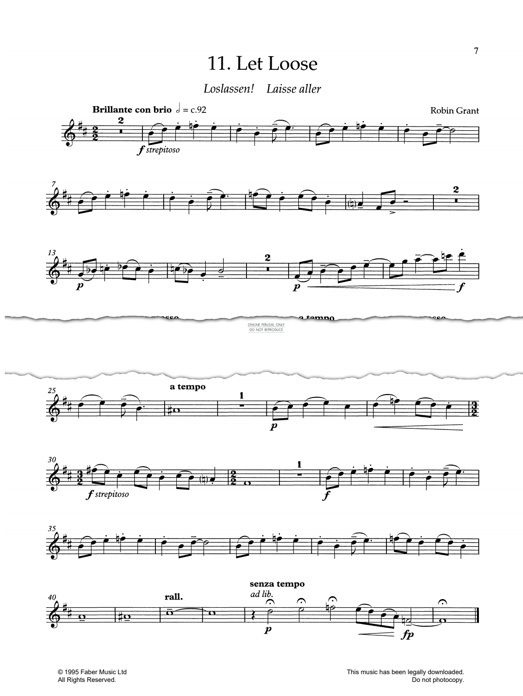 Produktgalerie: Seite 1 von 1 Let Loose, Robin Grant, Klavier, Oboe