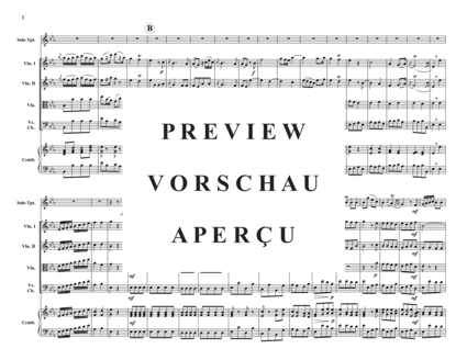 Product gallery: Page 3 of 21 Concerto in Es , , (trumpet + chamber orchestra)