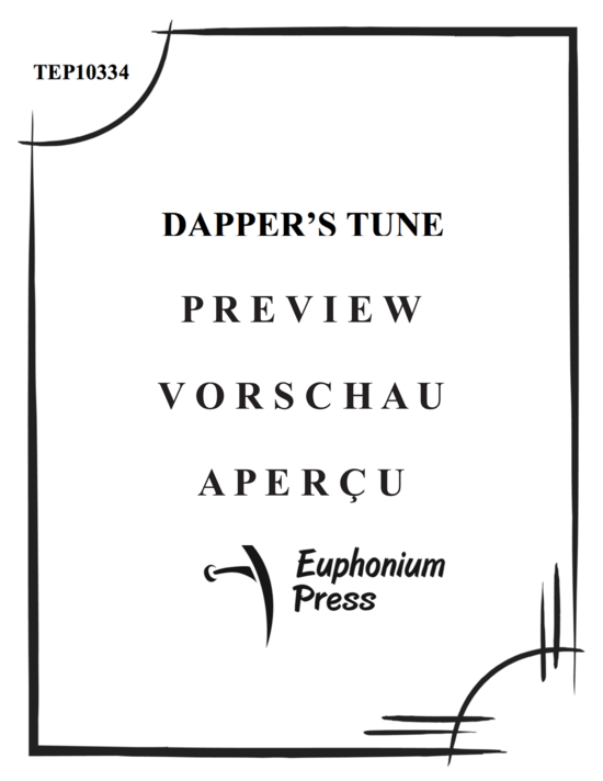 Product gallery: Page 2 of 12 Dapper´s Tune , , (Tuba + Keyboard + opt. Banjo)