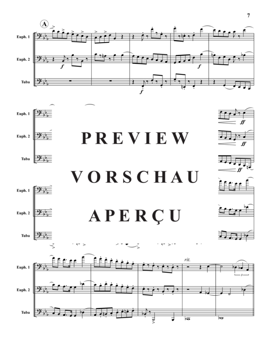Produktgalerie: Seite 9 von 21 Zwei Nachtstücke , , (2x Euphonium + Tuba)