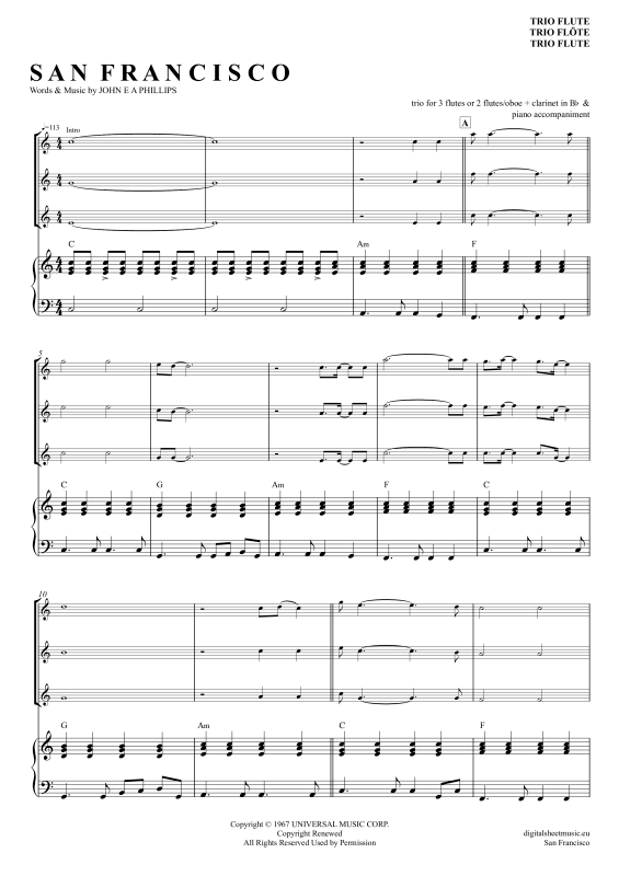 Produktbild zu: San FranciscoScott McKenzie