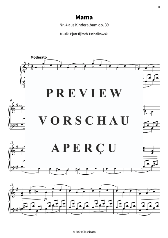 gallery: Kinderalbum op. 39, , (Klavier Solo)