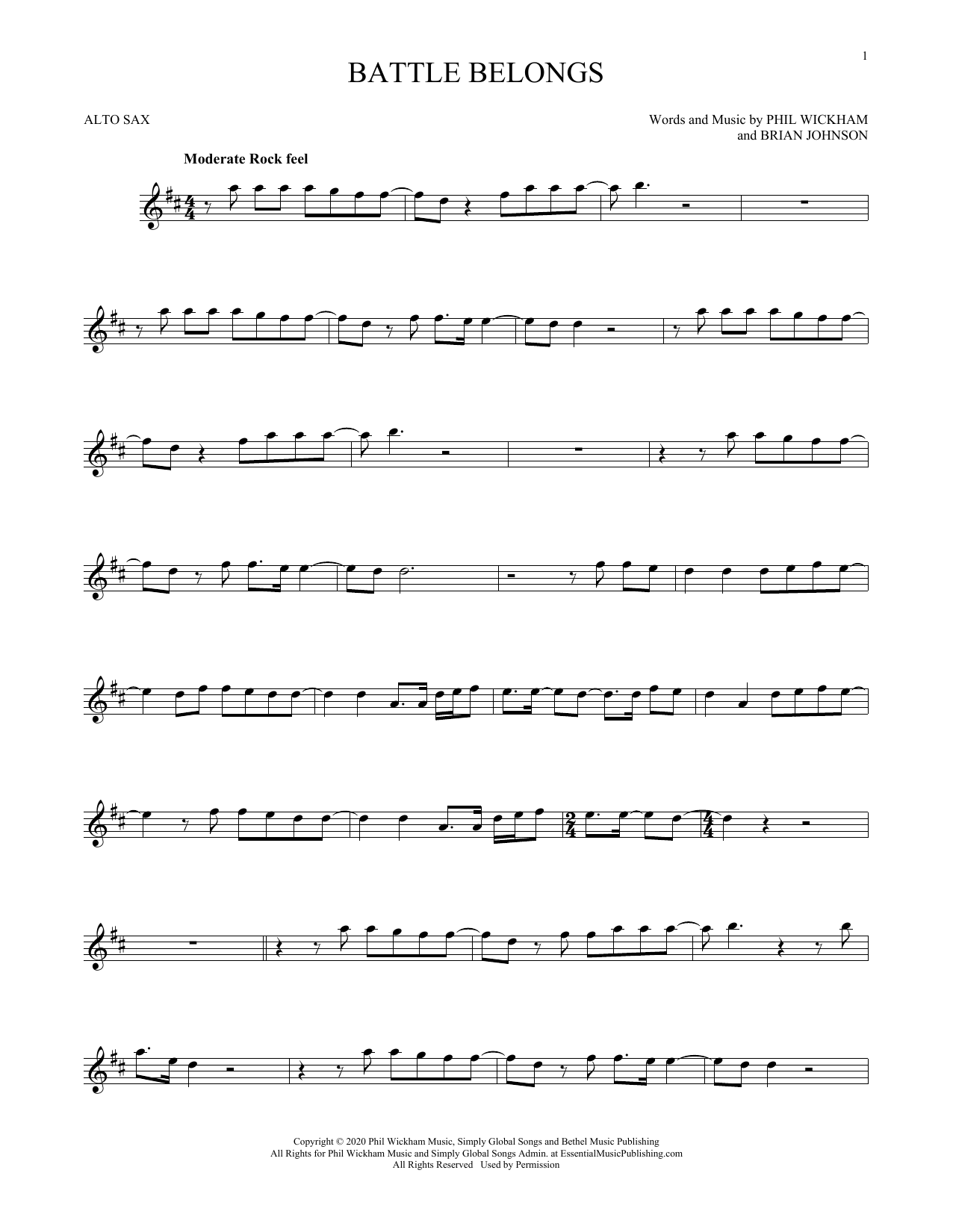 Product gallery: Page 1 of 1 Battle Belongs, Phil Wickham