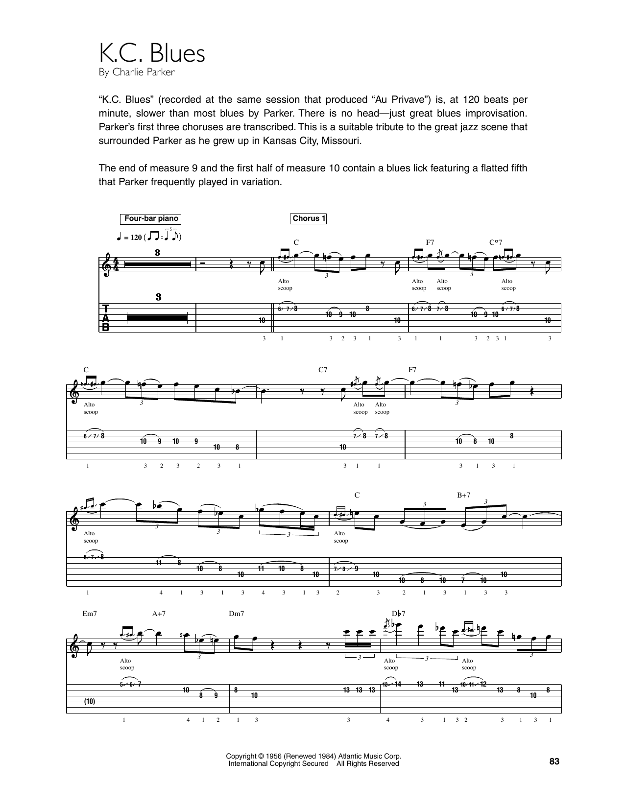 Produktbild zu: K.C. Blues