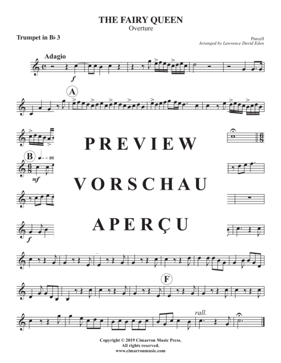 Product gallery: Page 12 of 16 Fairy Queen, The , , (Brass Sextet)