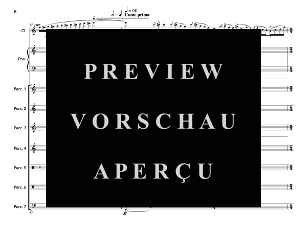 Produktgalerie: Seite 11 von 11 Shaman, , (Trio Klarinette, Percussion und Klavier)