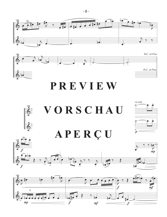 Product gallery: Page 11 of 21 Four Miniatures , , (clarinet and bass clarinet or two soprano clarinets)