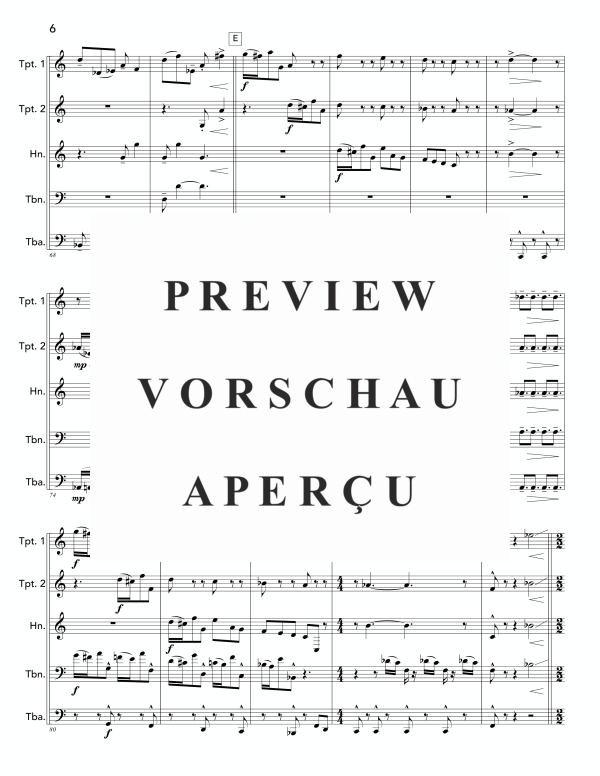 Produktgalerie: Seite 10 von 11 Bottoms Up, , (Blechbläser Quintett)