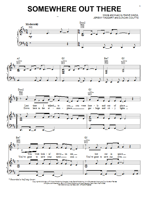 Produktbild zu: Somewhere Out There