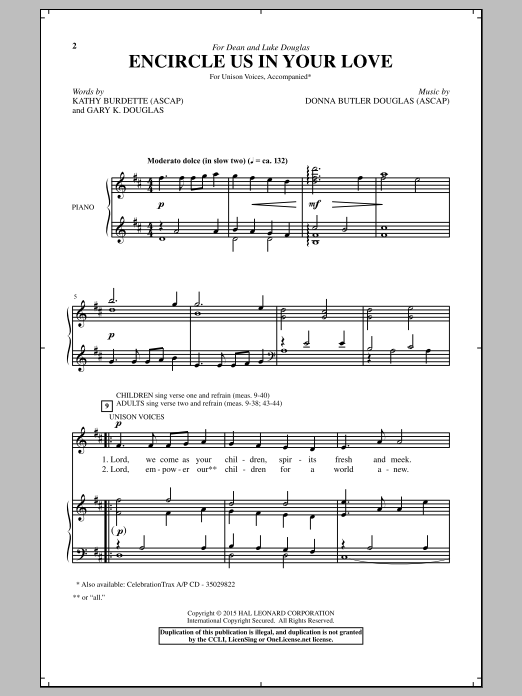 Produktbild zu: Encircle Us In Your Love