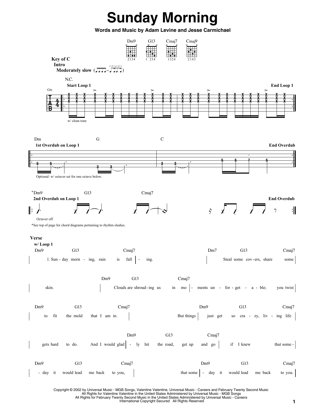 Produktbild zu: Sunday Morning
