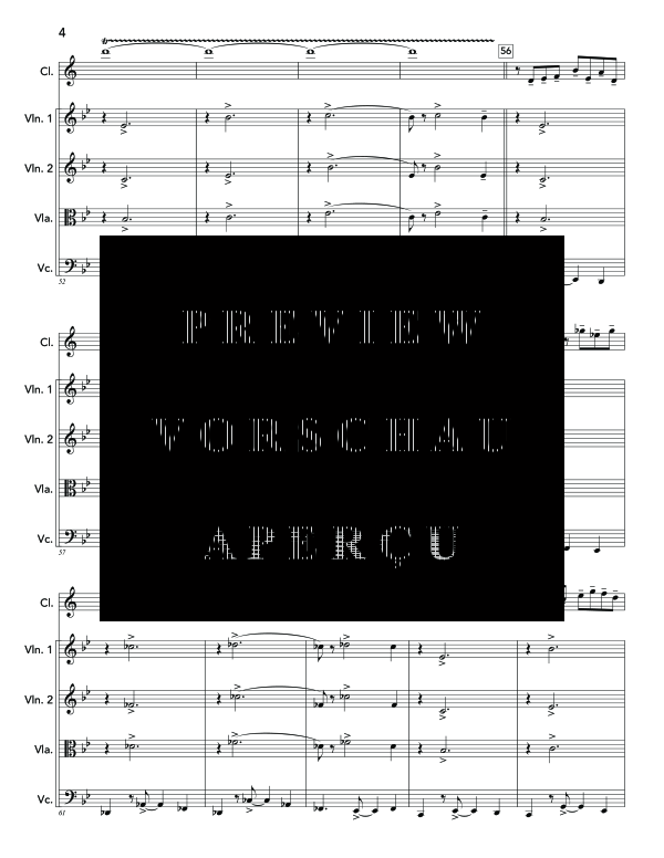 Produktgalerie: Seite 8 von 11 Suggestioni, , (Klarinette Solo und Streicher Quartett)