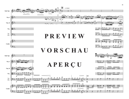 Product gallery: Page 12 of 21 Concerto in Es , , (trumpet + chamber orchestra)