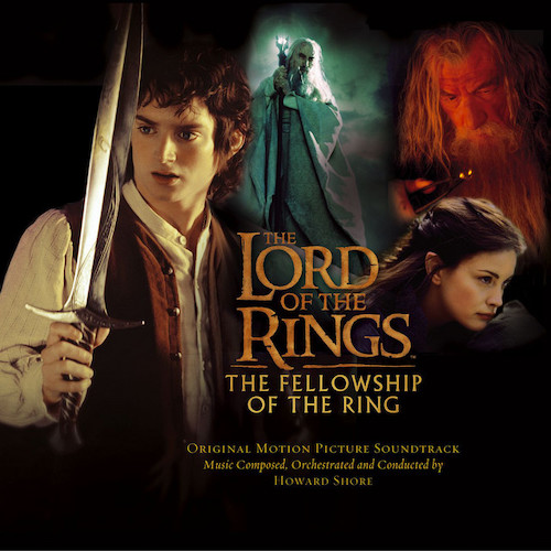 cover: In Dreams (from The Lord Of The Rings: The Fellowship Of The Ring) (arr. Dan Coates), , Klavier