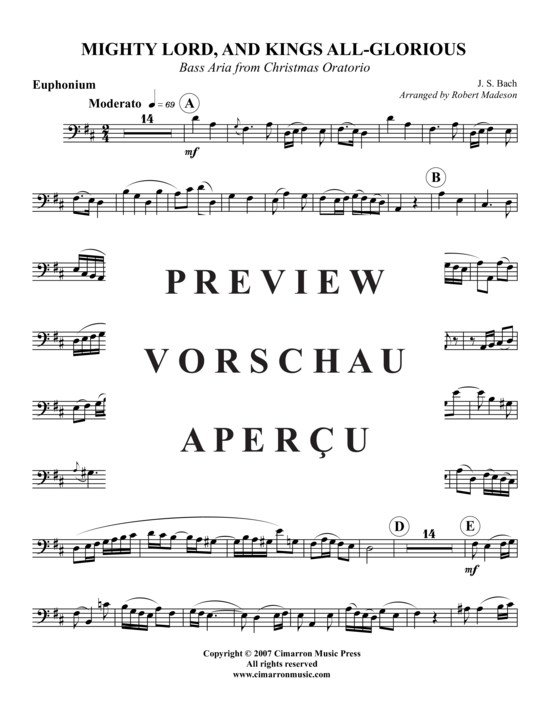 Product gallery: Page 10 of 13 Grosser Herr, o starker König , , (baritone/pos + piano)