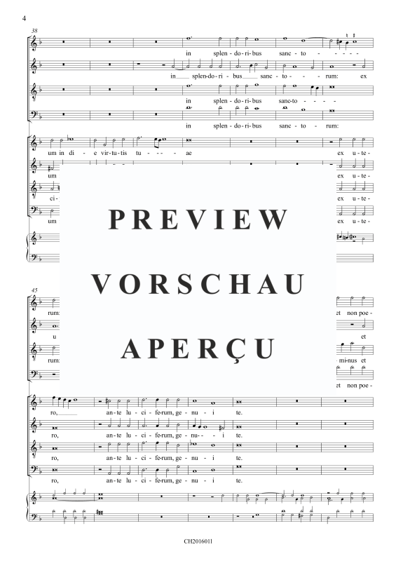 gallery: Dixit Dominus (Psalm 109), , Gemischter Chor 8-stimmig und BC