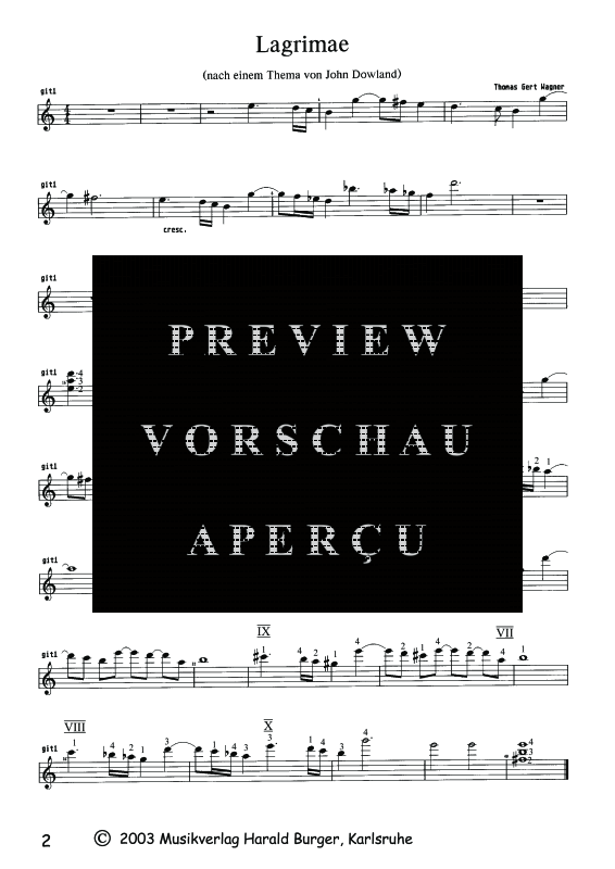 Produktgalerie: Seite 3 von 5 Concertino für 4 Gitarren, , Quartett Gitarre - Gitarre 1