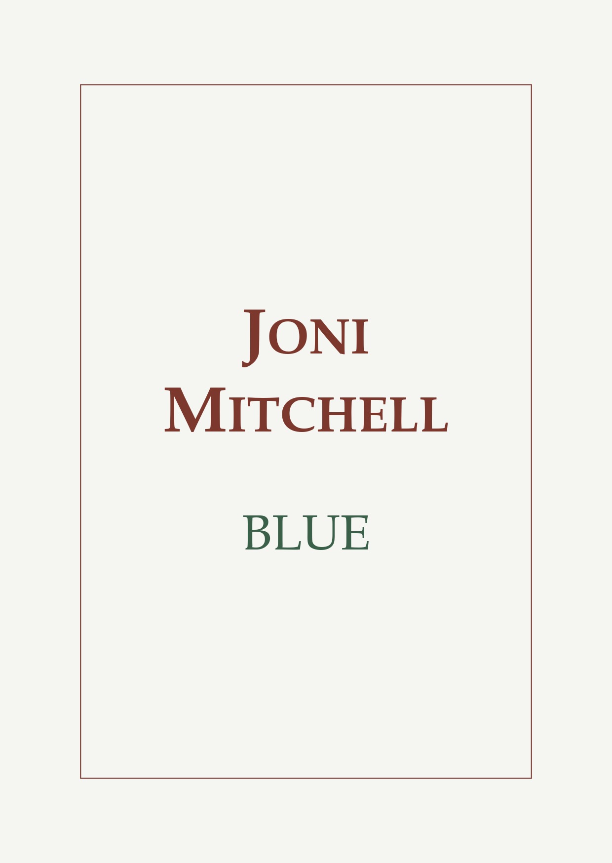 Produktbild zu: Blue