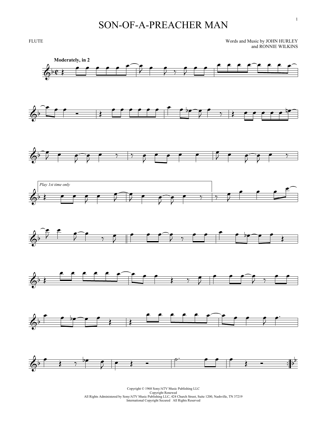 Product gallery: Page 1 of 1 Son-Of-A-Preacher Man, Dusty Springfield