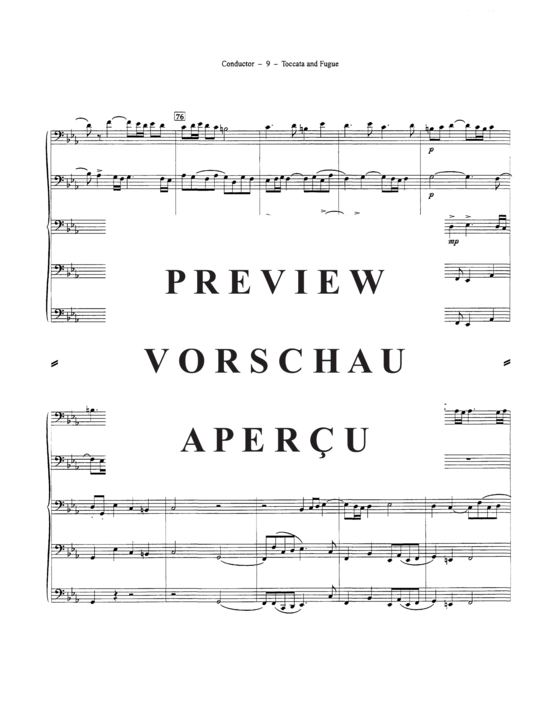 Product gallery: Page 11 of 21 Toccata and Fugue , , (Tuba Quintet EEETT)