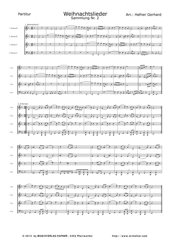 Product gallery: Page 1 of 11 Weihnachtslieder Nr. 2, , (Mixed ensemble)