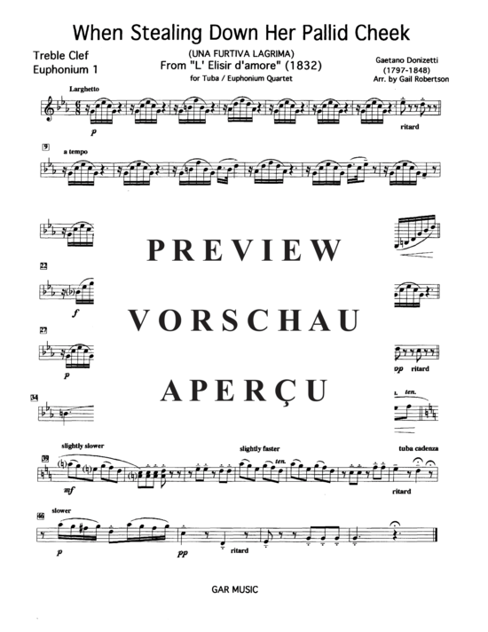 Product gallery: Page 8 of 12 When Stealing Down Her Pallid Cheek , , (Tuba Quartett EETT)