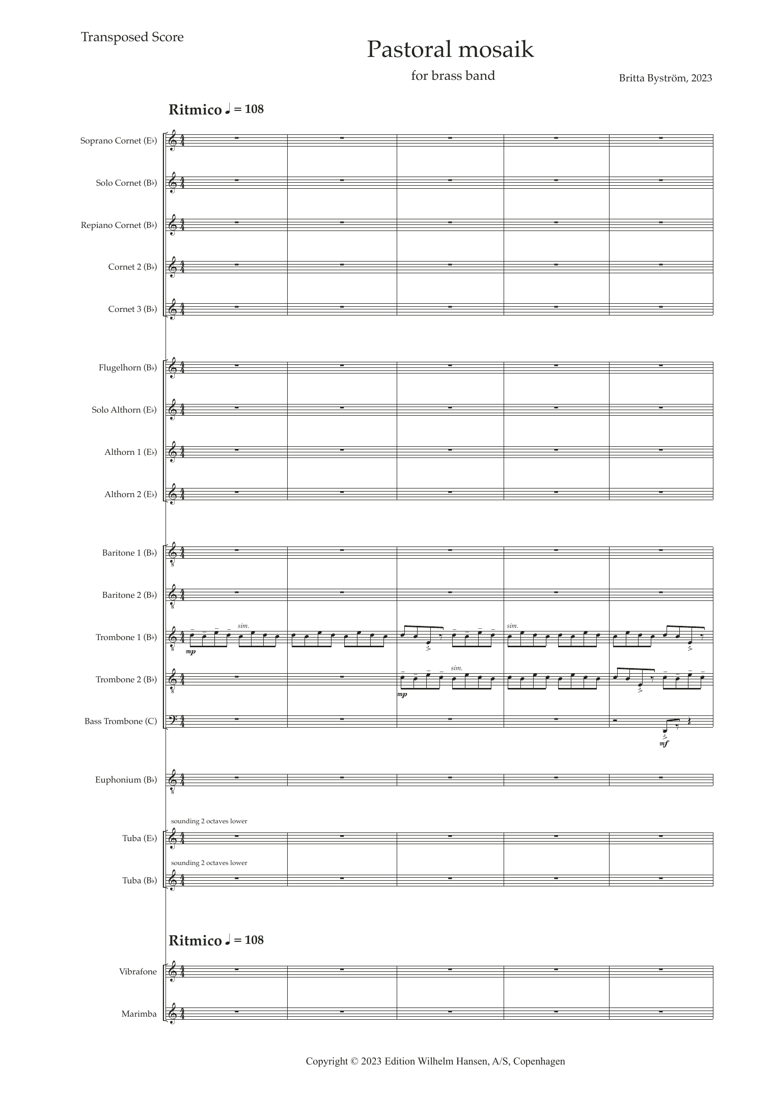 Produktgalerie: Seite 1 von 1 Pastoral Mosaik, Britta Byström, Ensemble