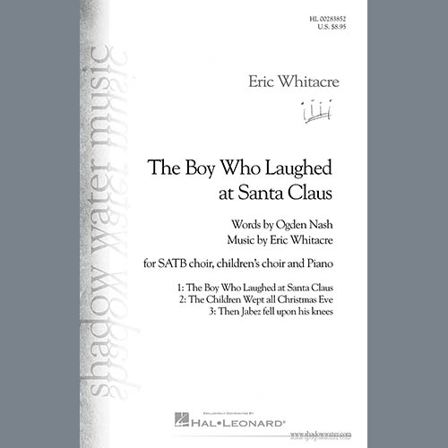 cover: The Boy Who Laughed At Santa Claus, Eric Whitacre & Ogden Nash