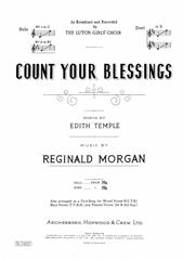 cover: Count Your Blessings, Reginald Morgan