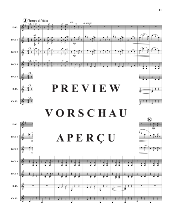 Product gallery: Page 12 of 21 Gypsy Baron Overture , , (clarinet choir)