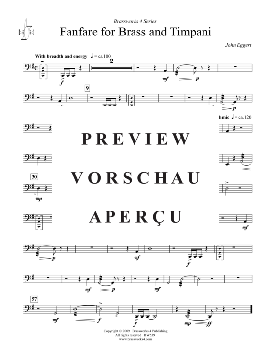 Product gallery: Page 18 of 21 Fanfare für Brass und Timpani , , (Brass Ensemble)