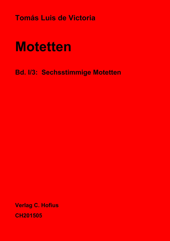 Produktbild zu: Sechsstimmige Motetten