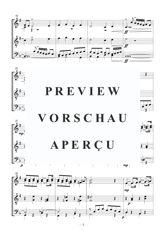 Produktgalerie: Seite 6 von 7 Pavane op. 50, , Posaunenchor