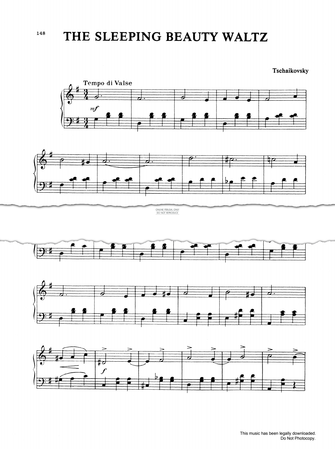 Produktbild zu: The Sleeping Beauty Waltz