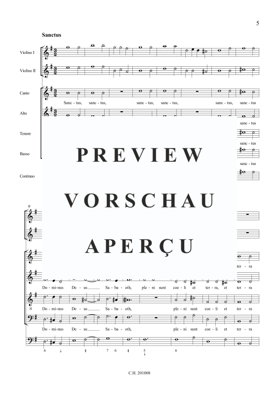 gallery: Litania: Kyrie eleison, , (Gemischtes Ensemble Vokalstimmen CATB, 2 Violinen und BC)