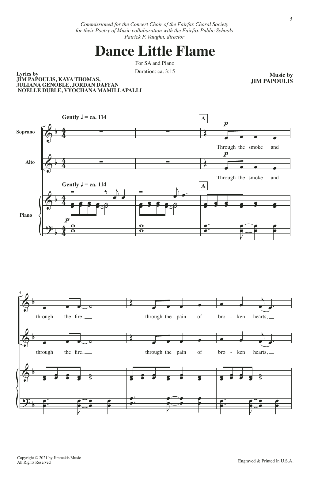 Produktbild zu: Dance Little Flame