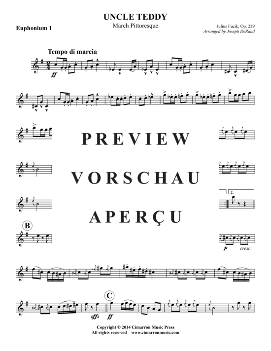 Product gallery: Page 8 of 17 Onkel Teddy op. 239 , , (2x Baritone, 2x Tuba)