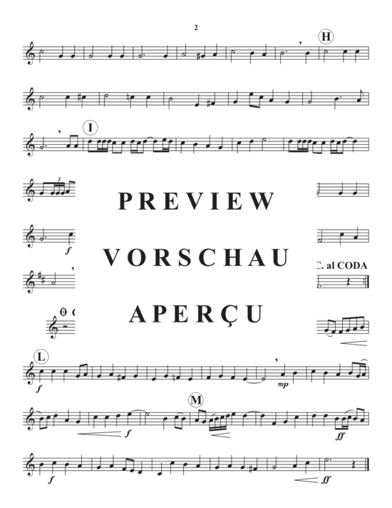 Produktgalerie: Seite 13 von 17 Hymn Medley for Brass , , (Blechbläser Quintett)