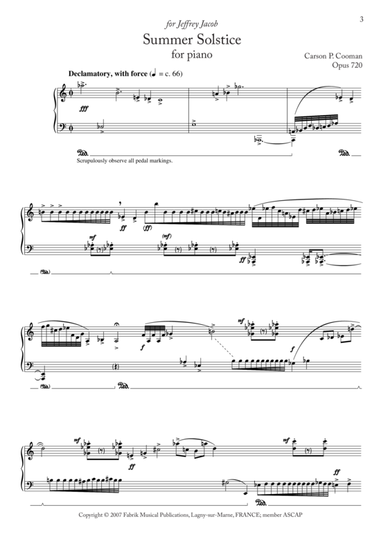 Product picture to: Summer Solstice Carson P. Cooman