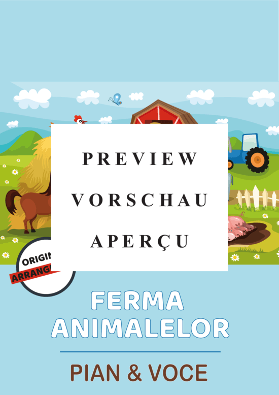 Produktgalerie: Seite 2 von 6 Ferma Animalelor, , (Gesang + Klavier, Gitarre)