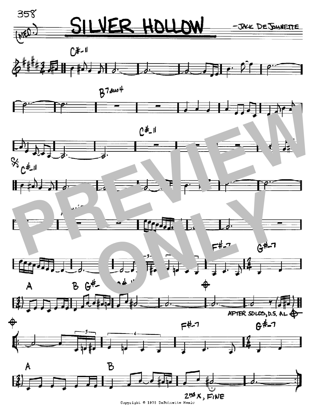 Produktbild zu: Silver Hollow