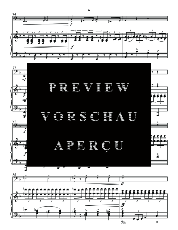 Product gallery: Page 10 of 11 Chorus of Wedding Guests, , (tuba and piano)