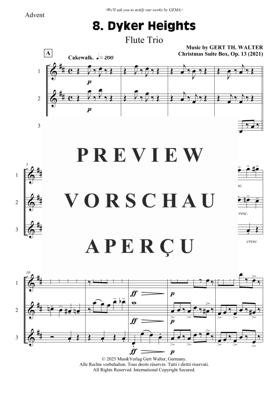Produktgalerie: Seite 2 von 6 Dyker Heights, , (Flötentrio)