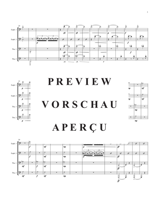 Product gallery: Page 4 of 21 In Darkness...Dreaming , , (Tuba Quartet: 2x Baritone, 2xTuba)