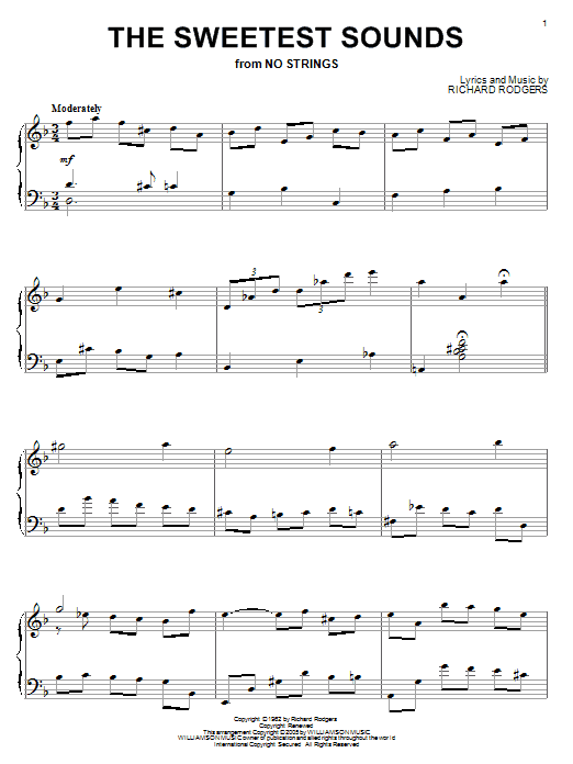 Product gallery: Page 1 of 1 The Sweetest Sounds, Richard Rodgers