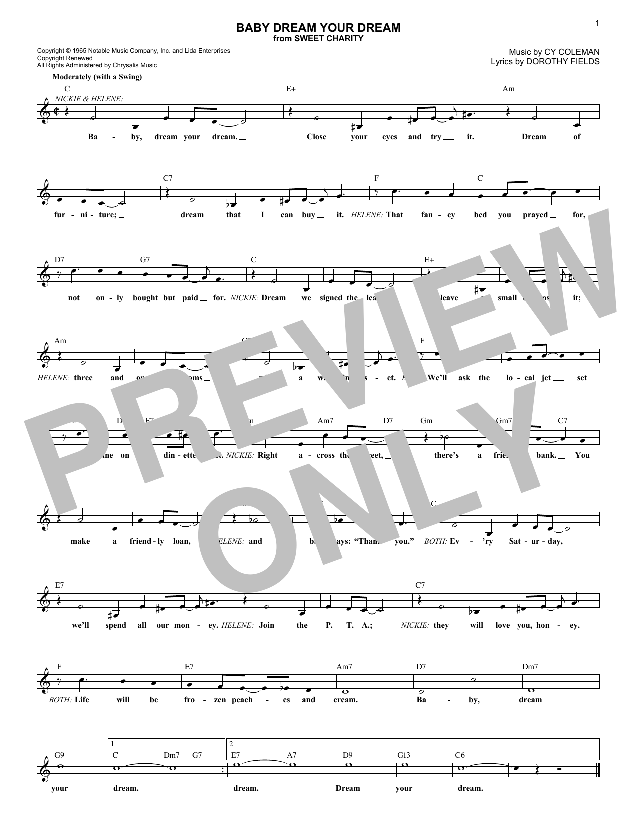 Produktbild zu: Baby Dream Your Dream