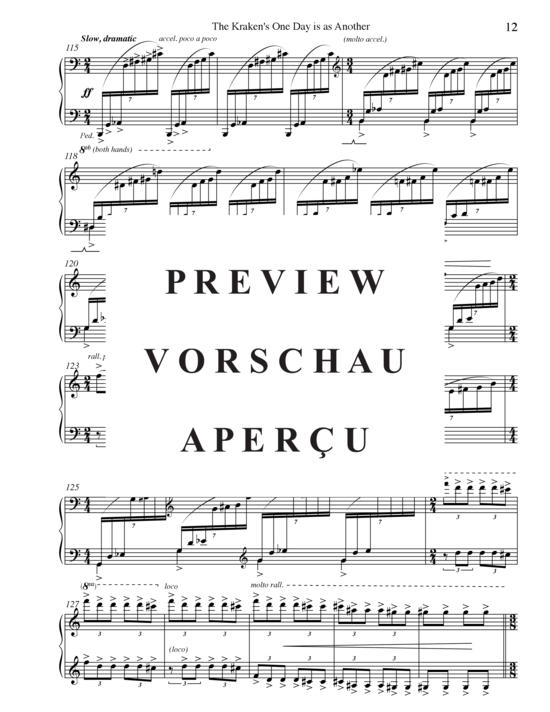 Product gallery: Page 13 of 21 The Krakens One Day is as Another , , (tuba + piano)