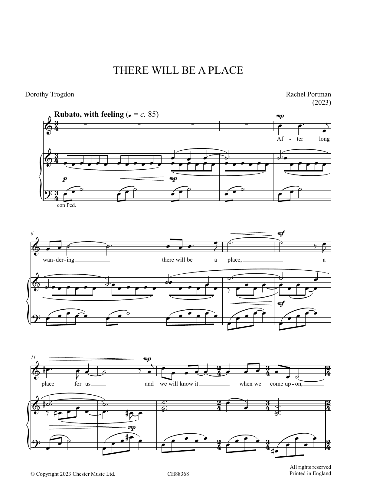 Produktbild zu: There Will Be A Place